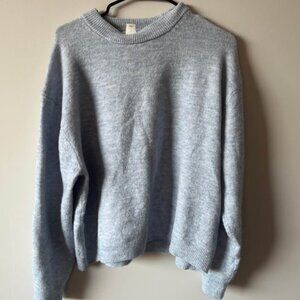 H&M Knit Baby Blue Sweater (Perfect Condition)